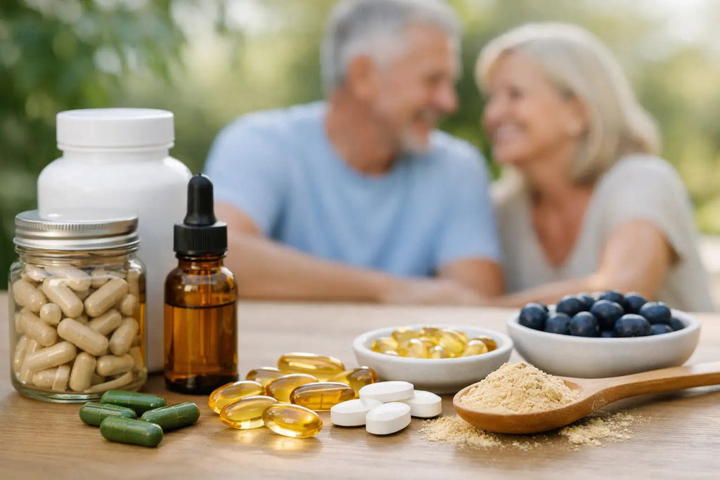 Suplementos para envejecimiento saludable