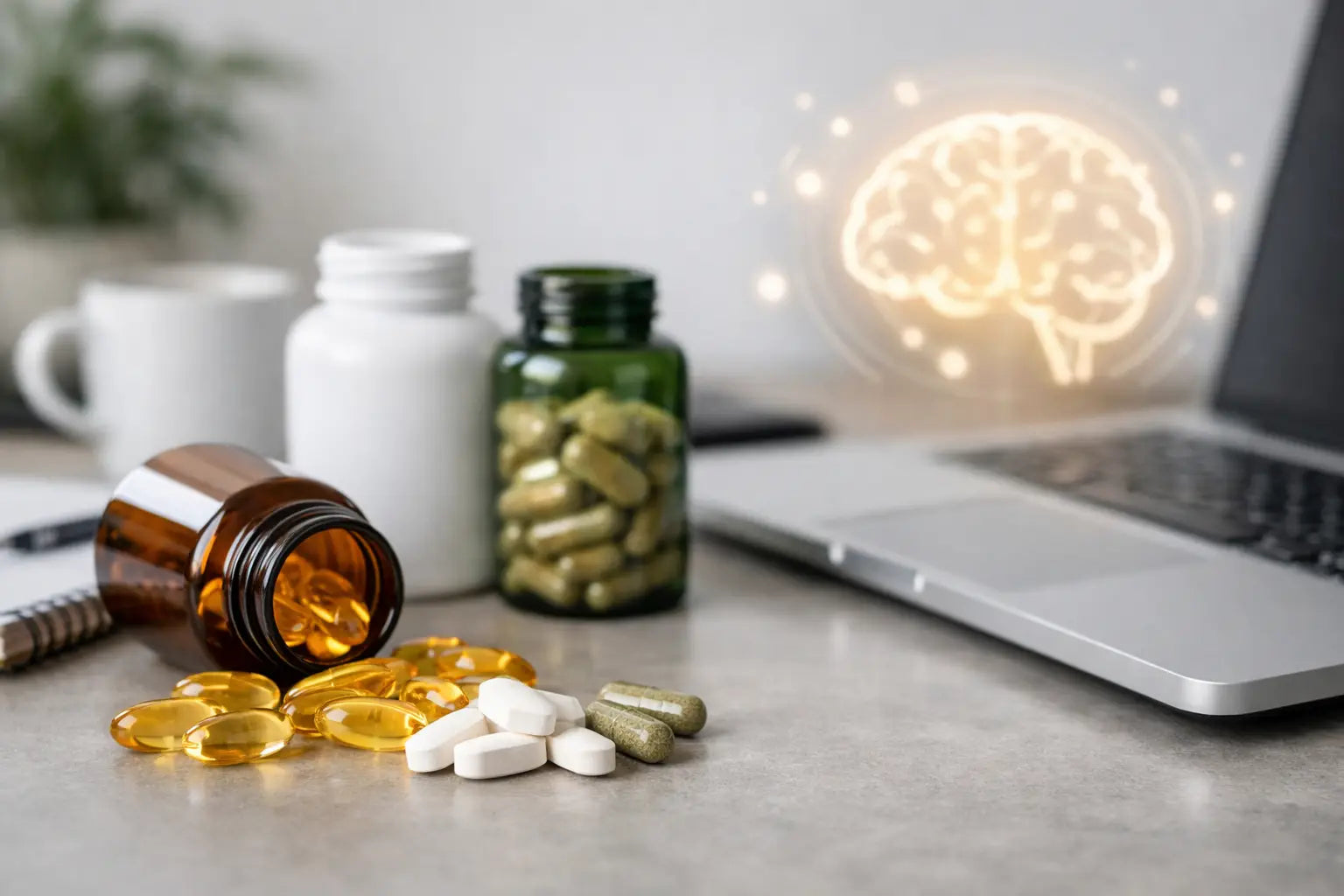 Suplementos para enfoque y productividad