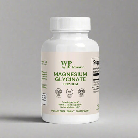 Magnesium Glycinate capsules for sleep and stress relief
