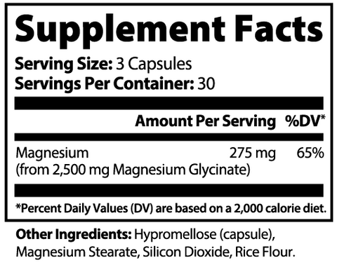 Magnesium Restore – Magnesium Glycinate | Sleep & Stress Support